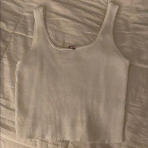 lottie moss (pacsun) cropped tank top